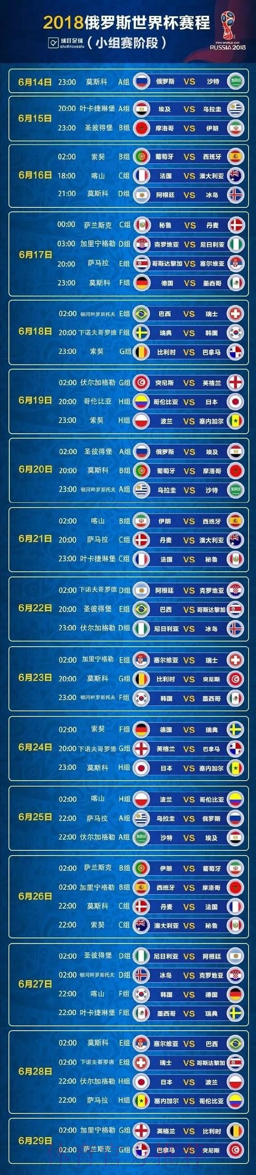 世界杯免费观看一览